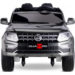 Quattro 4X4 Çift Kişilik Kumandalı Akülü Araba Metalik Boya - Füme