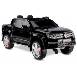 Quattro 4X4 Çift Kişilik Kumandalı Akülü Araba Metalik Boya Siyah
