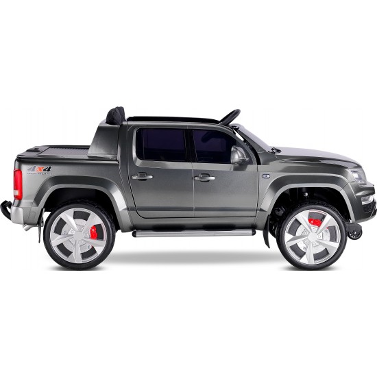 Quattro 4X4 Çift Kişilik Kumandalı Akülü Araba Metalik Boya - Füme