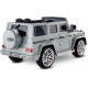 Mercedes 12V G63 Metalik Boya Eva Teker Akülü Araba | Babyhope 439A - Metalik Nardo Gri