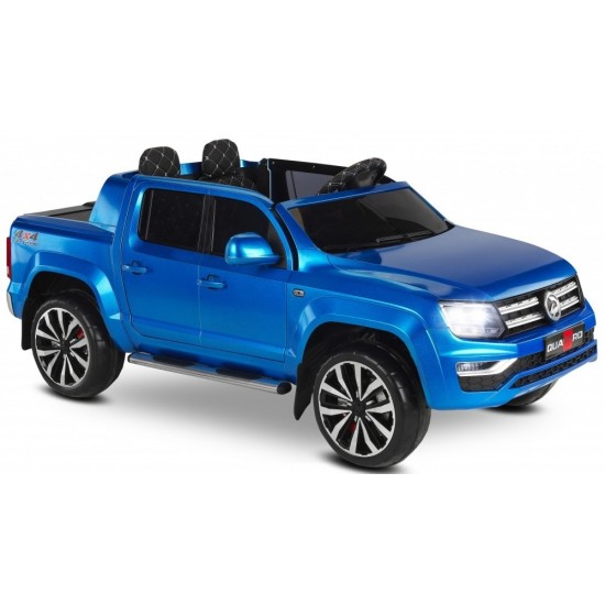 Quattro 4X4 Çift Kişilik 24 Volt Akülü Araba Metalik Boya - Mavi