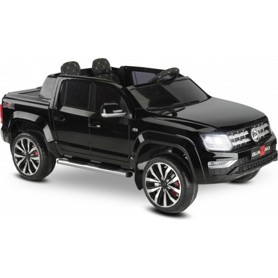 Quattro 4X4 Çift Kişilik 24 Volt Akülü Araba Metalik Boya Siyah Quattro 4X4 Çift Kişilik 24 Volt Akülü Araba Metalik Boya Siyah