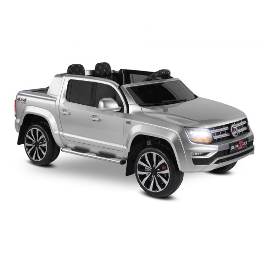 Quattro 4X4 Çift Kişilik 24 Volt Akülü Araba Metalik Boya Gri Quattro 4X4 Çift Kişilik 24 Volt Akülü Araba Metalik Boya Gri