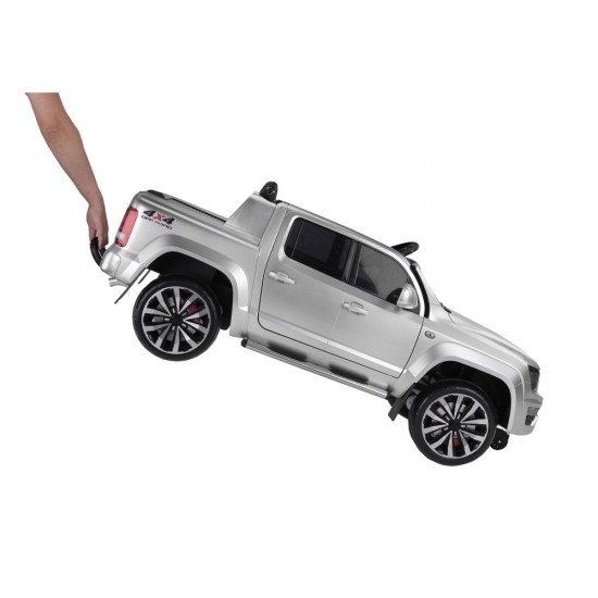 Quattro 4X4 Çift Kişilik 24 Volt Akülü Araba Metalik Boya Gri Quattro 4X4 Çift Kişilik 24 Volt Akülü Araba Metalik Boya Gri