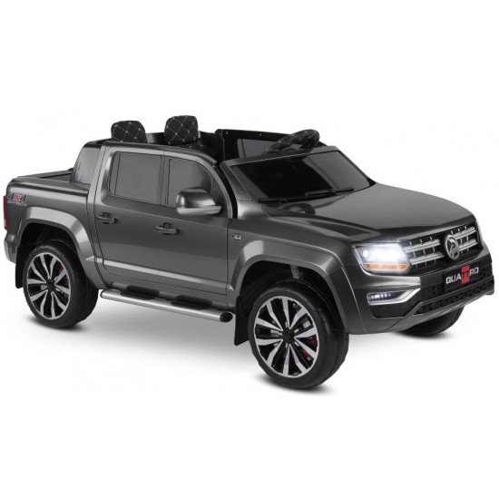 Quattro 4X4 Çift Kişilik 24 Volt Akülü Araba Metalik Boya - Füme Quattro 4X4 Çift Kişilik 24 Volt Akülü Araba Metalik Boya - Füme