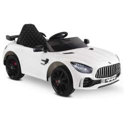 Babyhope 444 GTR Akülü Araba 12V – Uzaktan Kumandalı, 1-4 Yaş Çocuk Arabası - BEYAZ