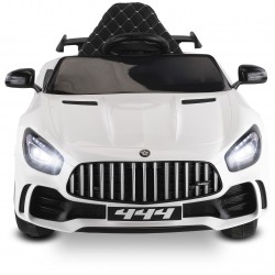 Babyhope 444 GTR Akülü Araba 12V – Uzaktan Kumandalı, 1-4 Yaş Çocuk Arabası - BEYAZ