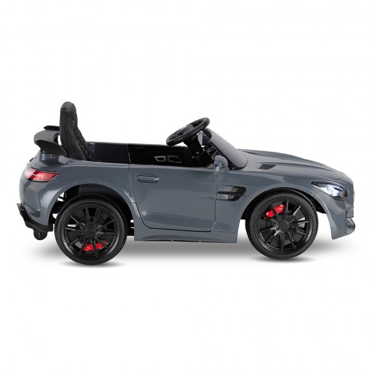 Babyhope 444 GTR Akülü Araba 12V – Uzaktan Kumandalı, 1-4 Yaş Çocuk Arabası - ANTRASİT