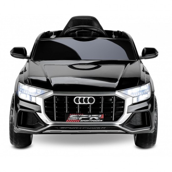 Audi RSQ8 Tablet Ekran - EVA Teker 12V. Kumandalı Akülü Araba Siyah