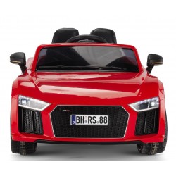Audi RS 12V Uzaktan Kumandalı Çift Motorlu Akülü Yarış Arabası - Kırmızı