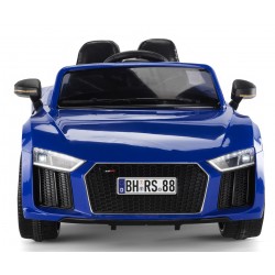 Audi RS 12V Uzaktan Kumandalı Çift Motorlu Akülü Yarış Arabası - Mavi