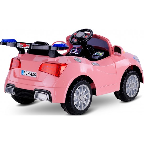 Babyhope 436 E-Drive 12 V Uzaktan Kumandalı Akülü Araba Pastel Pembe