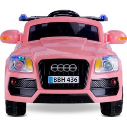 Babyhope 436 E-Drive 12 V Uzaktan Kumandalı Akülü Araba Pastel Pembe