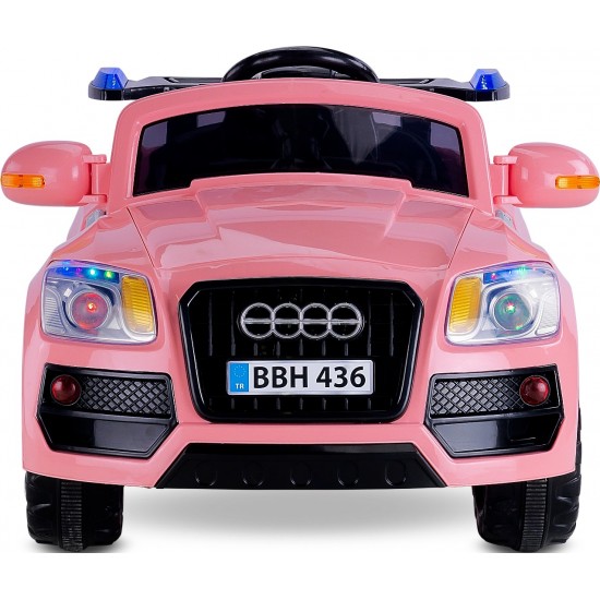 Babyhope 436 E-Drive 12 V Uzaktan Kumandalı Akülü Araba Pastel Pembe
