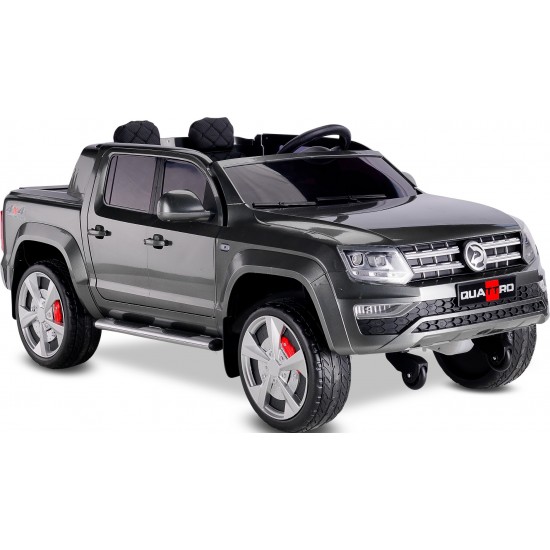 Quattro 4X4 Çift Kişilik Kumandalı Akülü Araba Metalik Boya - Füme