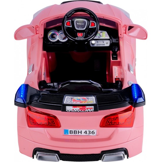 Babyhope 436 E-Drive 12 V Uzaktan Kumandalı Akülü Araba Pastel Pembe