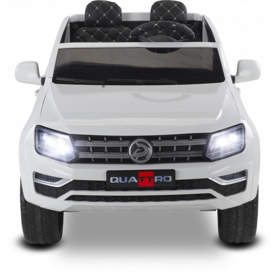 Quattro 4X4 Çift Kişilik 24 Volt Akülü Araba Beyaz Quattro 4X4 Çift Kişilik 24 Volt Akülü Araba Beyaz