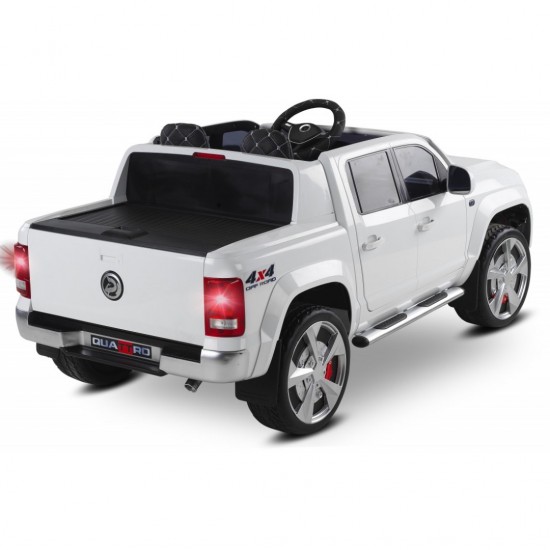 Quattro 4X4 Çift Kişilik 24 Volt Akülü Araba Beyaz Quattro 4X4 Çift Kişilik 24 Volt Akülü Araba Beyaz