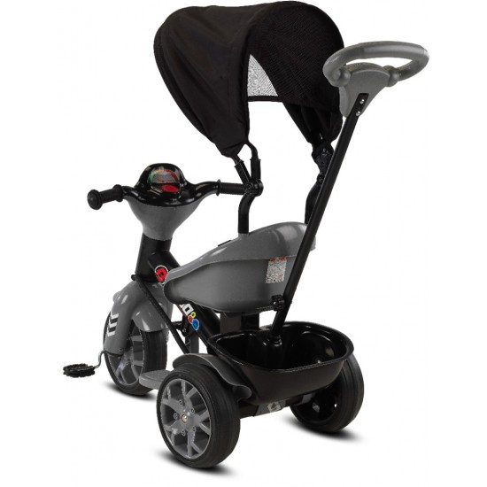 Bobo Speed Ebeveyn Kontrollü Çocuk Bisikleti (Gri)