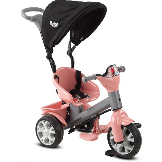 Bobo Speed Ebeveyn Kontrollü Çocuk Bisikleti (Pembe)