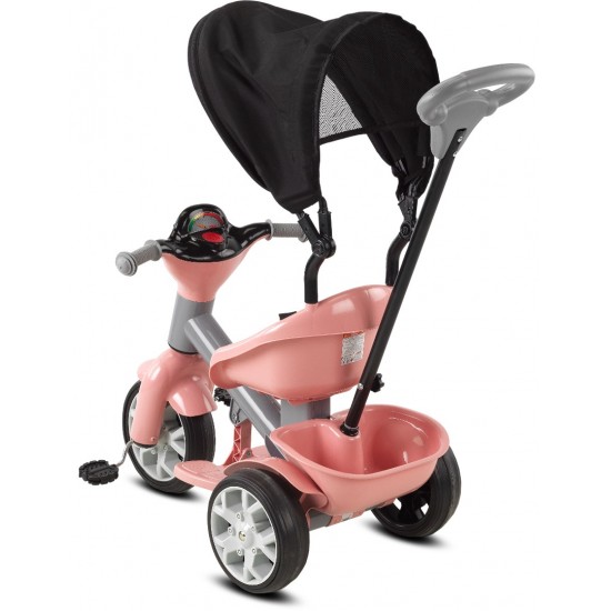 Bobo Speed Ebeveyn Kontrollü Çocuk Bisikleti (Pembe)