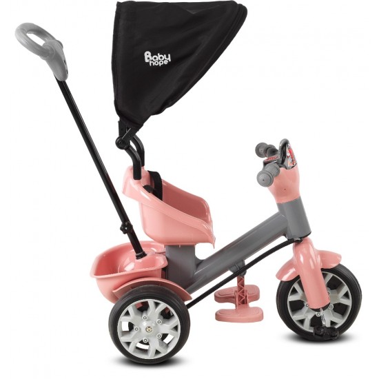 Bobo Speed Ebeveyn Kontrollü Çocuk Bisikleti (Pembe)