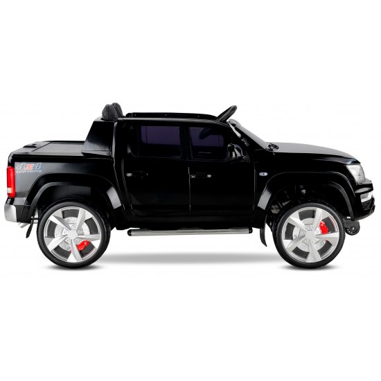 Quattro 4X4 Çift Kişilik Kumandalı Akülü Araba Metalik Boya Siyah