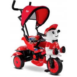 Yupi 3 Tekerli Ebeveyn Kontrollü Çocuk Bisikleti - Kırmızı