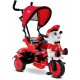 Yupi 3 Tekerli Ebeveyn Kontrollü Çocuk Bisikleti - Kırmızı