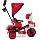 Yupi 3 Tekerli Ebeveyn Kontrollü Çocuk Bisikleti - Kırmızı