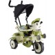 Yupi 3 Tekerli Ebeveyn Kontrollü Çocuk Bisikleti - Yeşil-Bej
