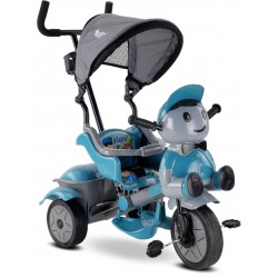 Yupi 3 Tekerli Ebeveyn Kontrollü Çocuk Bisikleti - Petrol Mavisi