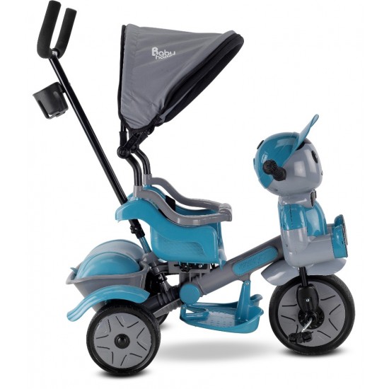 Yupi 3 Tekerli Ebeveyn Kontrollü Çocuk Bisikleti - Petrol Mavisi