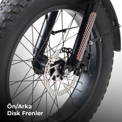 OLA Electrofold EFD1 Carbon Design Katlanabilir Elektrikli Bisiklet 20”