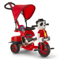 Panda Ebeveyn Kontrollü Gezi Bisikleti Kırmızı