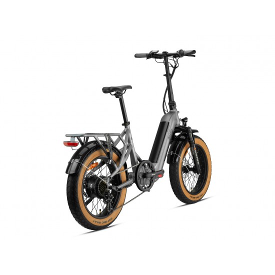 Kron Loop Coaster Gaz Kollu ve Hidrolik Frenli Elektrikli Katlanır Bisiklet (2026 Model)