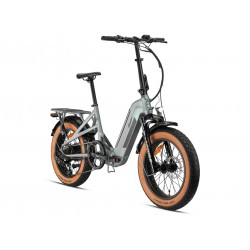 Kron Loop Coaster Gaz Kollu ve Hidrolik Frenli Elektrikli Katlanır Bisiklet (2026 Model)