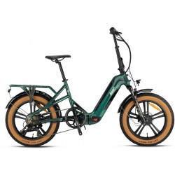 Kron Loop Coaster 2026 Elektrikli Bisiklet | Samsung Batarya & Hidrolik Fren Yeşil 