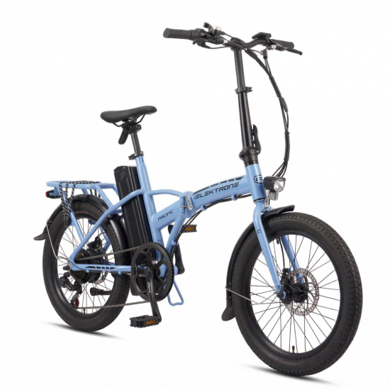 Kron Elektrone Pacific Gaz Kollu ve Hidrolik Frenli Elektrikli Katlanır Bisiklet (2026 Üretim)