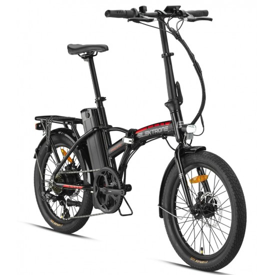 Kron Elektrone Pacific Gaz Kollu ve Hidrolik Frenli Elektrikli Katlanır Bisiklet (2026 Üretim)