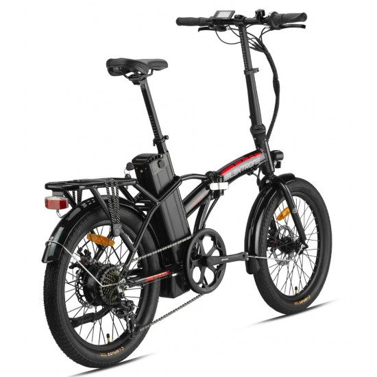 Kron Elektrone Pacific Gaz Kollu ve Hidrolik Frenli Elektrikli Katlanır Bisiklet (2026 Üretim)