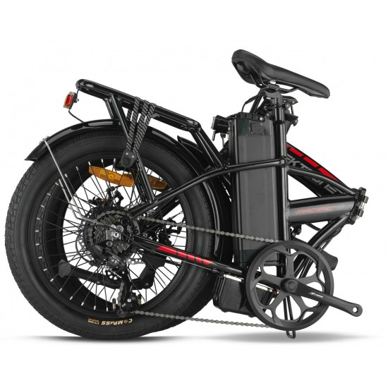 Kron Elektrone Pacific Gaz Kollu ve Hidrolik Frenli Elektrikli Katlanır Bisiklet (2026 Üretim)