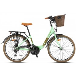 Kron Tetra 3.0 Şehir Bisikleti 26" Mint Yeşil