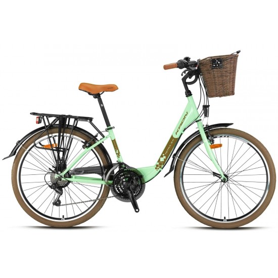 Kron Tetra 3.0 Şehir Bisikleti 26" Mint Yeşil Kron Tetra 3.0 Şehir Bisikleti 26" Mint Yeşil