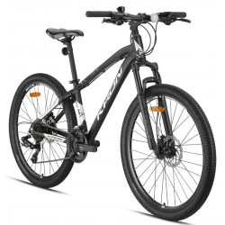 Kron XC 100 2025 27,5 Hidrolik Disk Fren MTB Bisiklet Mat Siyah - Gri