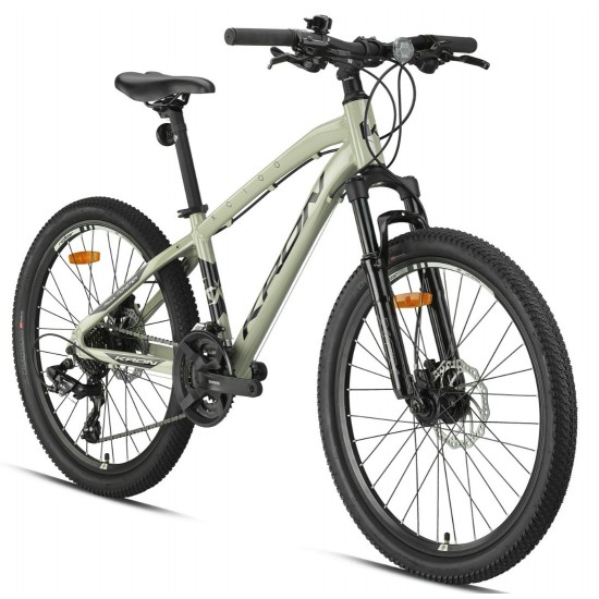 Kron XC 100 2025 27,5 Hidrolik Disk Fren MTB Bisiklet Parlak Bej - Siyah Kron XC 100 2025 27,5 Hidrolik Disk Fren MTB Bisiklet Parlak Bej - Siyah