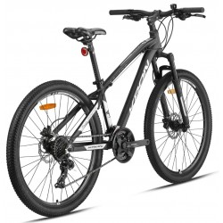 Kron XC 100 2025 27,5 Hidrolik Disk Fren MTB Bisiklet Mat Siyah - Gri