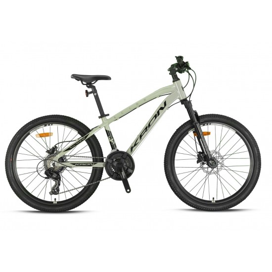 Kron XC 100 2025 27,5 Hidrolik Disk Fren MTB Bisiklet Parlak Bej - Siyah Kron XC 100 2025 27,5 Hidrolik Disk Fren MTB Bisiklet Parlak Bej - Siyah