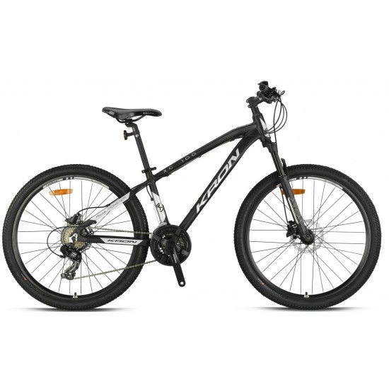 Kron XC 100 2025 27,5 Hidrolik Disk Fren MTB Bisiklet Mat Siyah - Gri Kron XC 100 2025 27,5 Hidrolik Disk Fren MTB Bisiklet Mat Siyah - Gri