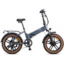 Kron Loop Discovery Gaz Kollu ve Hidrolik Frenli Elektrikli Katlanır Bisiklet - Nardo Gri